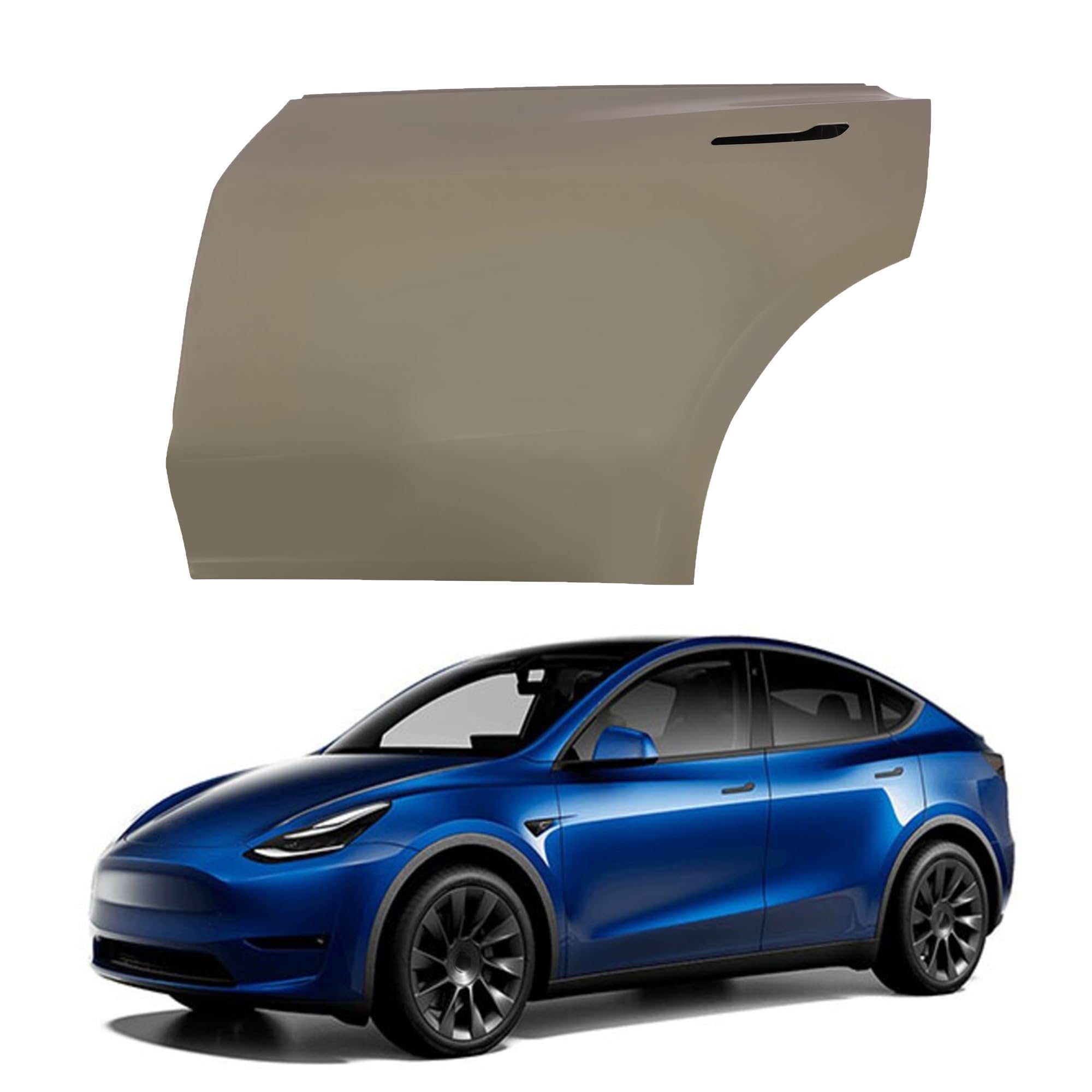 Двері пасажирськи задні ліві на Tesla Model Y  